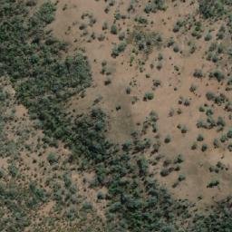 Satellite imagery of Bees Nest Mountain, AU