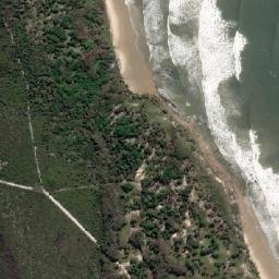 Satellite imagery of Evans Head, AU