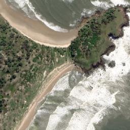 Satellite imagery of Evans Head, AU