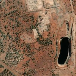 Satellite imagery of Paynes Find Mine, AU