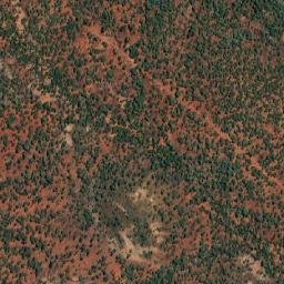 Satellite imagery of Mount Elvire, AU