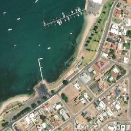 Satellite imagery of Leander Point, AU