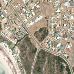 Satellite imagery of Leander Point, AU