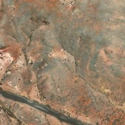 Satellite imagery of Tee Valley Opal Diggings, AU