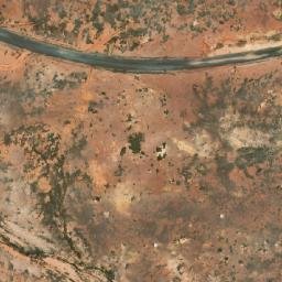 Satellite imagery of Tee Valley Opal Diggings, AU