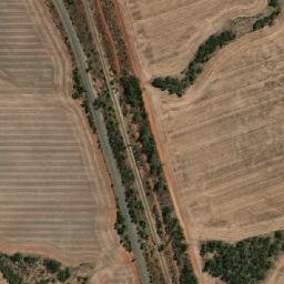 Satellite imagery of Muggawa Copper Mine, AU