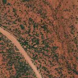 Satellite imagery of Elsie May Mine, AU