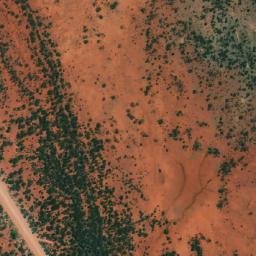Satellite imagery of Elsie May Mine, AU