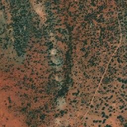 Satellite imagery of Elsie May Mine, AU