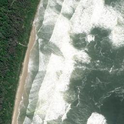 Satellite imagery of The Second Bluff, AU