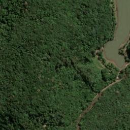 Satellite imagery of Morro Pão de Açucar, BR