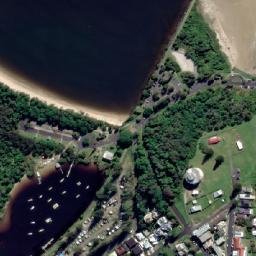 Satellite imagery of Clarence Head, AU