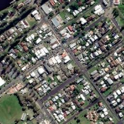 Satellite imagery of Clarence Head, AU