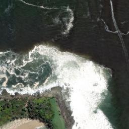 Satellite imagery of Clarence Head, AU