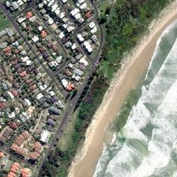 Satellite imagery of Yamba Point, AU