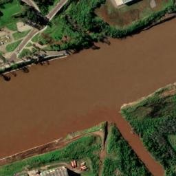 Satellite imagery of Rio Taquari, BR