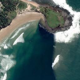 Satellite imagery of Angourie Point, AU