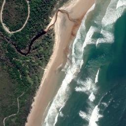 Satellite imagery of Angourie Point, AU