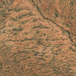 Satellite imagery of Tidna Hill, AU