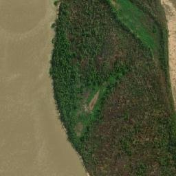 Satellite imagery of Punta Guaycurú, AR