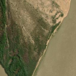 Satellite imagery of Punta Guaycurú, AR