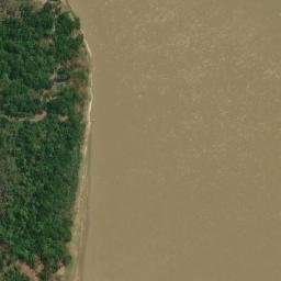 Satellite imagery of Punta Guaycurú, AR