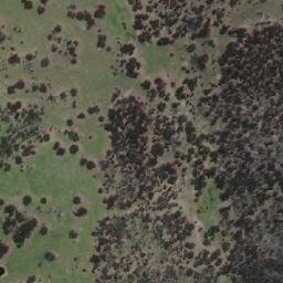Satellite imagery of Hogues Mountain, AU