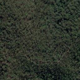 Satellite imagery of The Coast Range, AU