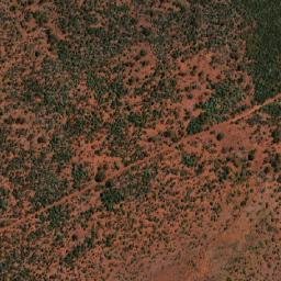 Satellite imagery of Mount Gibson, AU