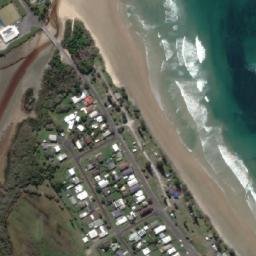 Satellite imagery of Cakora Point, AU