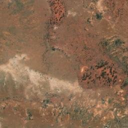 Satellite imagery of Mount Sandy, AU