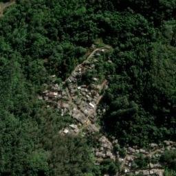 Satellite imagery of Morro Dois Irmãos, BR