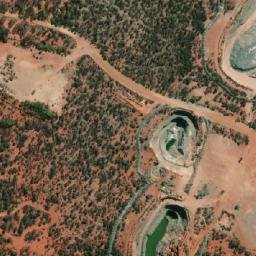 Satellite imagery of Goodenough Mine, AU