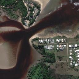 Satellite imagery of Sandon Bluffs, AU
