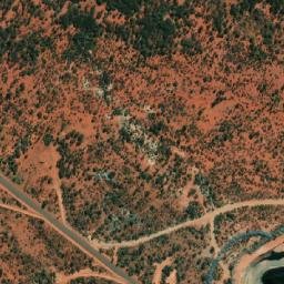 Satellite imagery of Crusoe North Mine, AU