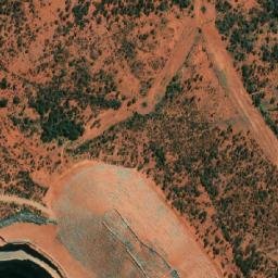 Satellite imagery of Crusoe North Mine, AU