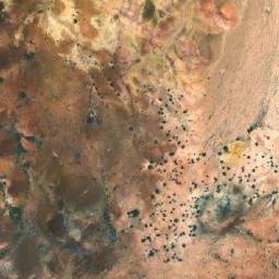 Satellite imagery of The Painted Hills, AU
