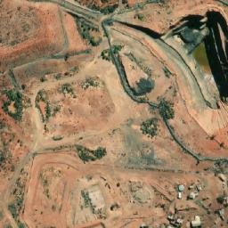 Satellite imagery of First Hit Mine, AU