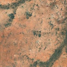 Satellite imagery of The Painted Hills, AU