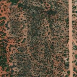 Satellite imagery of Little Wonder Mine, AU