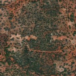 Satellite imagery of Little Wonder Mine, AU