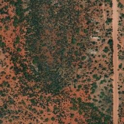 Satellite imagery of Little Wonder Mine, AU