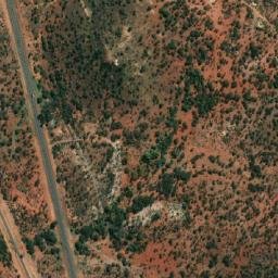 Satellite imagery of Dreadnought Mine, AU
