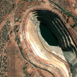Satellite imagery of Menzies Consolidated Mine, AU