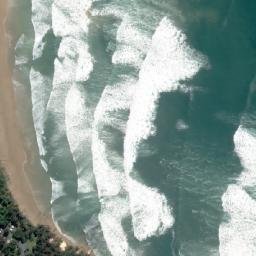 Satellite imagery of Rocky Point, AU