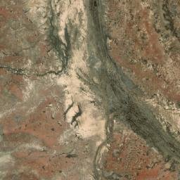 Satellite imagery of Three Peaks, AU