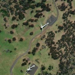 Satellite imagery of White Rock Mountain, AU