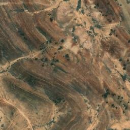 Satellite imagery of Tarlton Knob Mine, AU