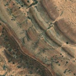 Satellite imagery of Tarlton Knob Mine, AU