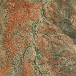 Satellite imagery of Sheehan Peak, AU